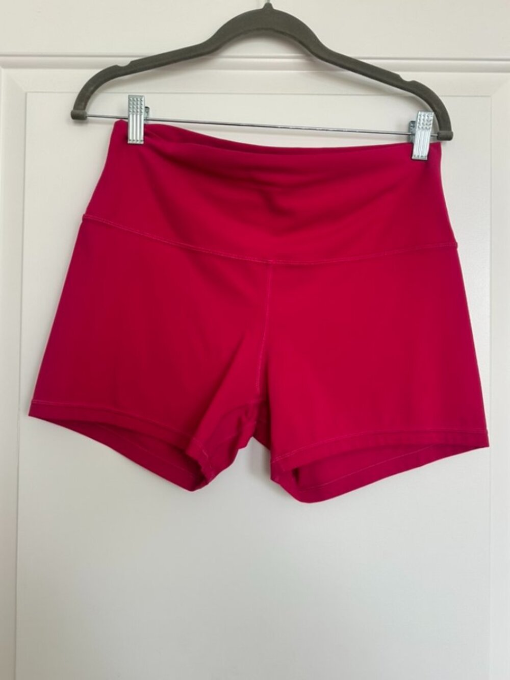 Lululemon Align High-Rise Short 4" Bright Pink Size 14 Like New